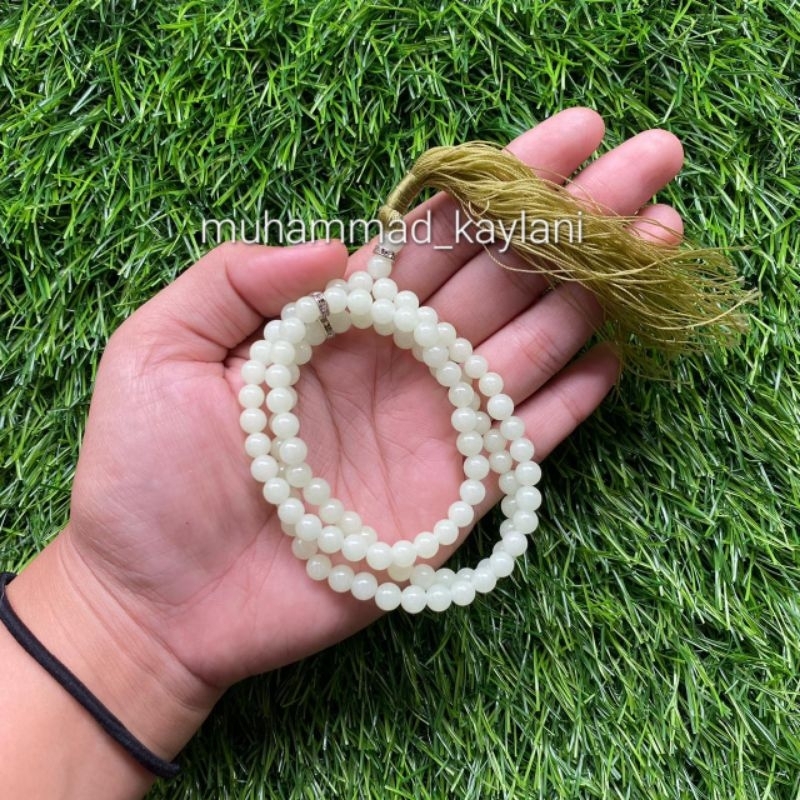 tasbih batu akik fosfor 6 mm (N)