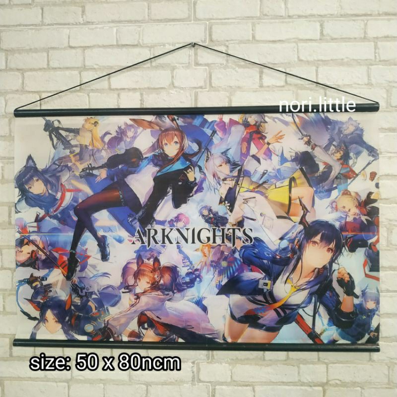 Poster JUMBO Arknights anime lebar 75 cm [nori.little]