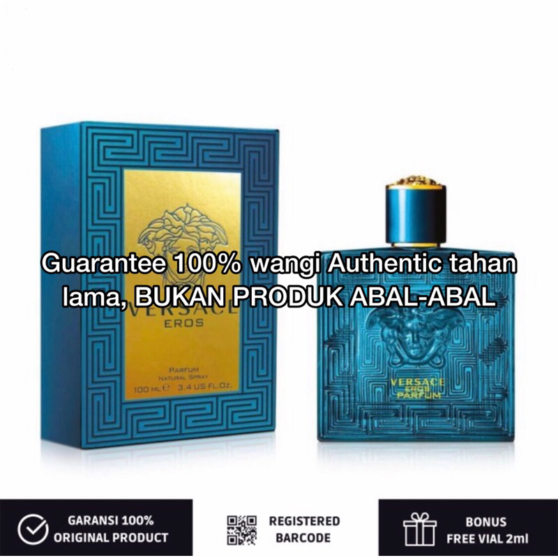Parfum Versace Eros 100ml Original