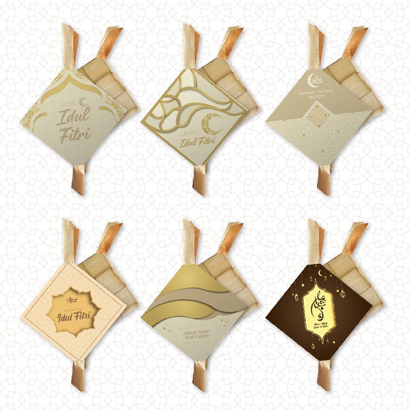 

10pcs Amplop Ketupat Lebaran Unik 2023