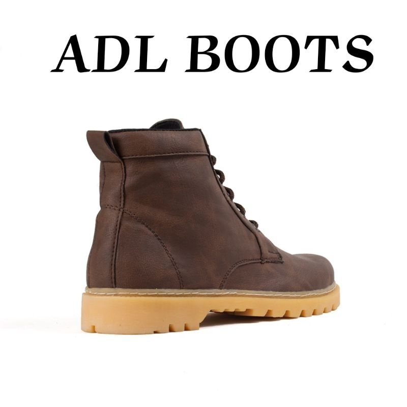 ADL BOOTS SEPATU BOOTS FULL UP LEATHER