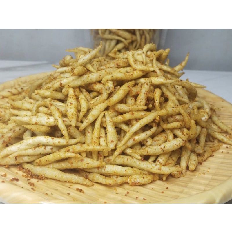 

500gram Telor Gabus Citruk Pedas Asin Gurih Stik