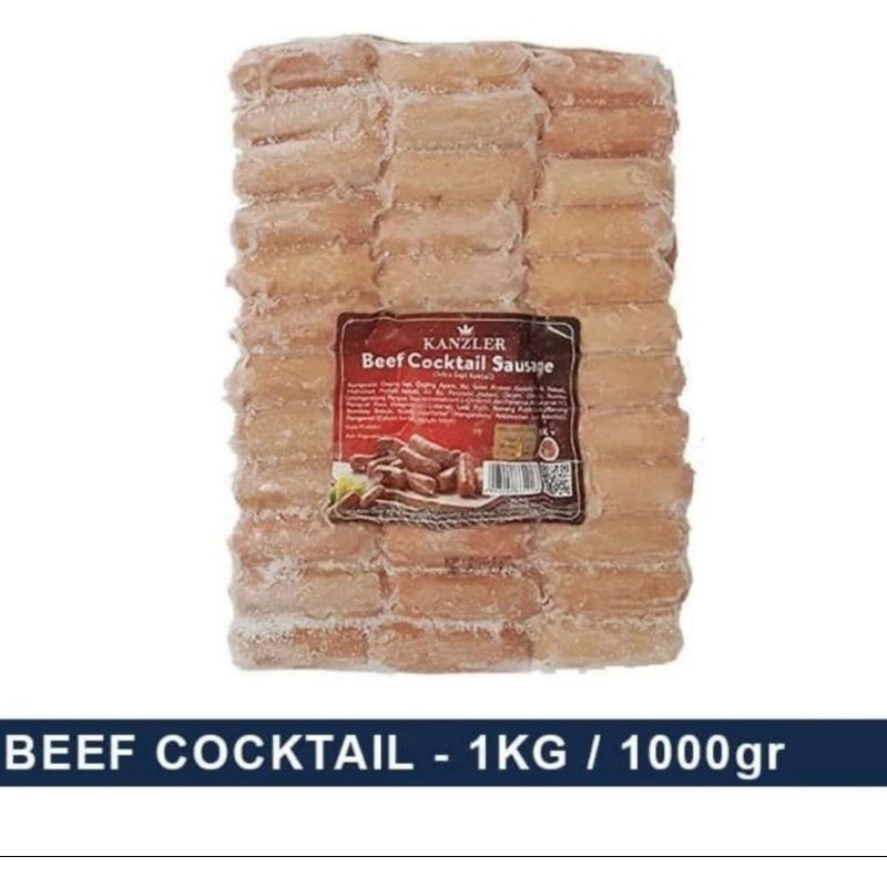 

KANZLER SOSIS BEEF COCKTAIL 1kg