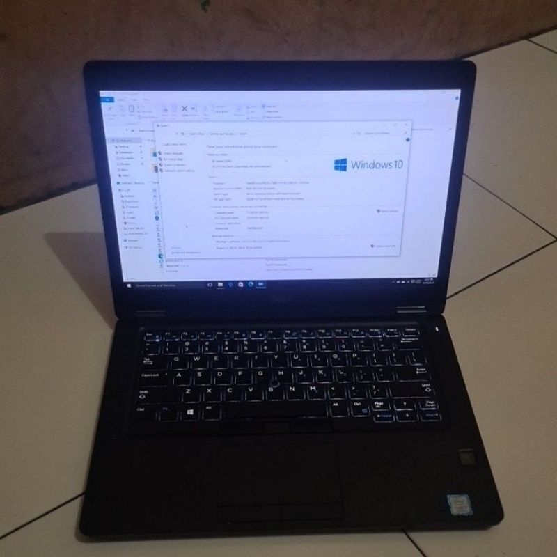 Leptop dell latitude 5480