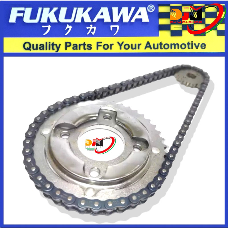 Gear Set Fukukawa Gir Paket Motor Gl Max Neotech Rantai 428H-110L-41T-14T