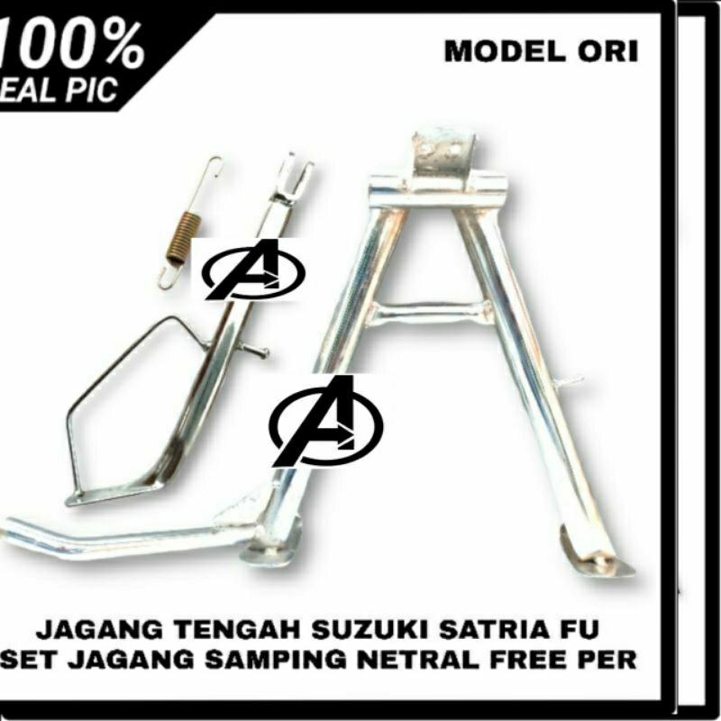 STANDAR TENGAH JAGANG TENGAH SUZUKI SATRIA FU SET JAGANG SAMPING NETRAL FREE PER