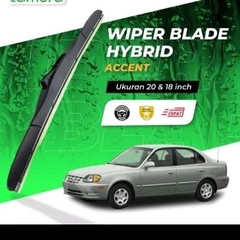 Wiper Kaca Hyundai Accent karet silicon hybrid
