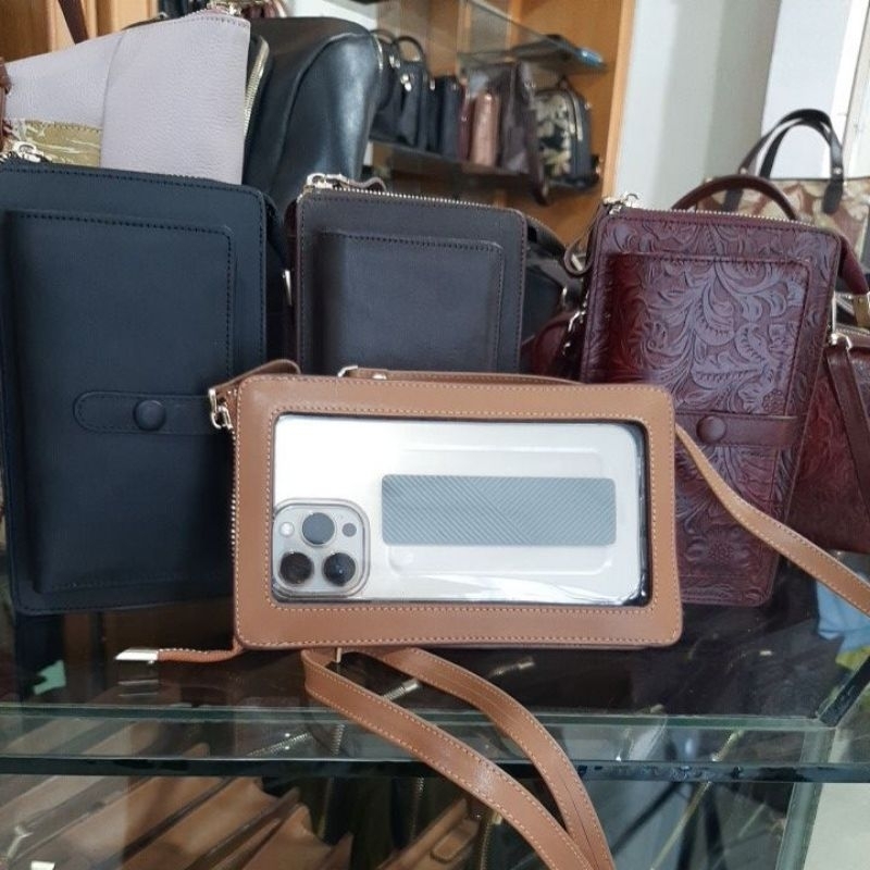 tas HP 2 in 1 tas hp kulit asli premium