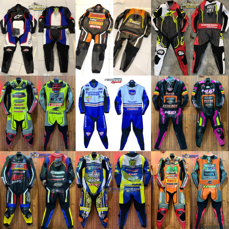 wearpack baju balap road race protector baju balap motor pria