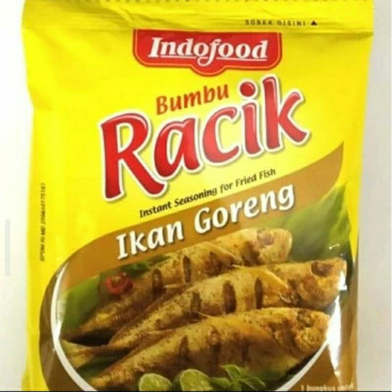 

bumbu racik instant ikan goreng | per sachet
