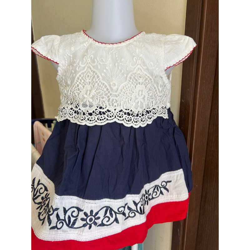 Dress katun anak perempuan Q123