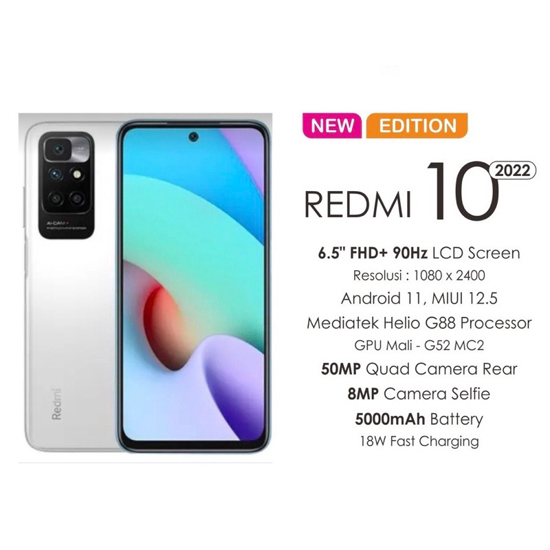 Redmi 10 2022 Ram 6/128