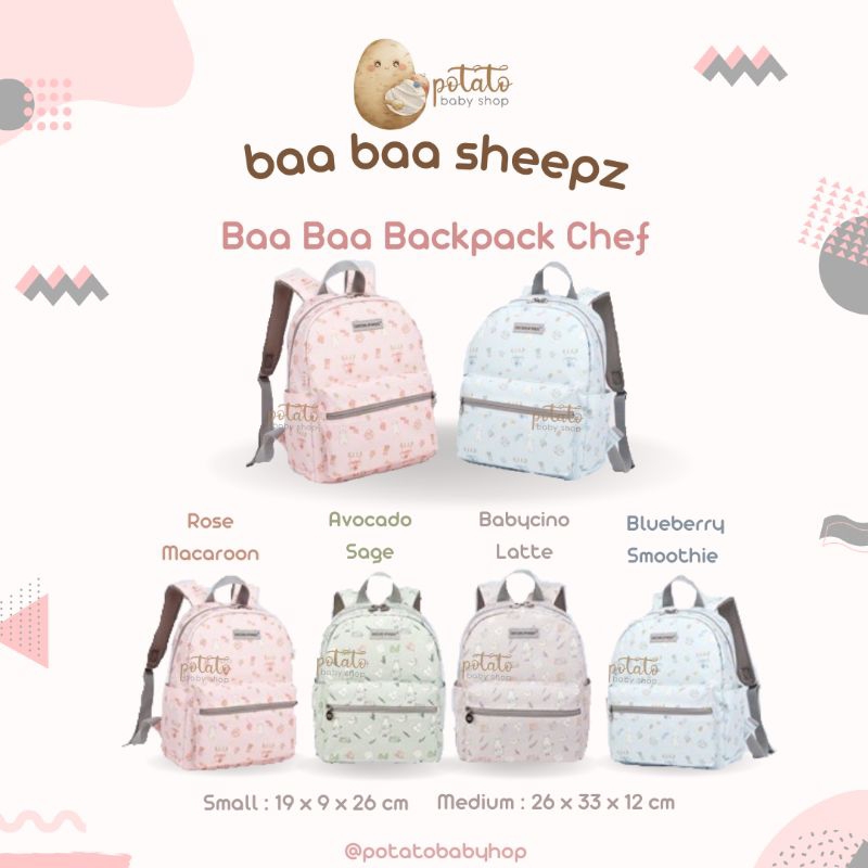 Baabaasheepz Backpack Baabaachef X Tiffany Arthur - Baa baa chef
