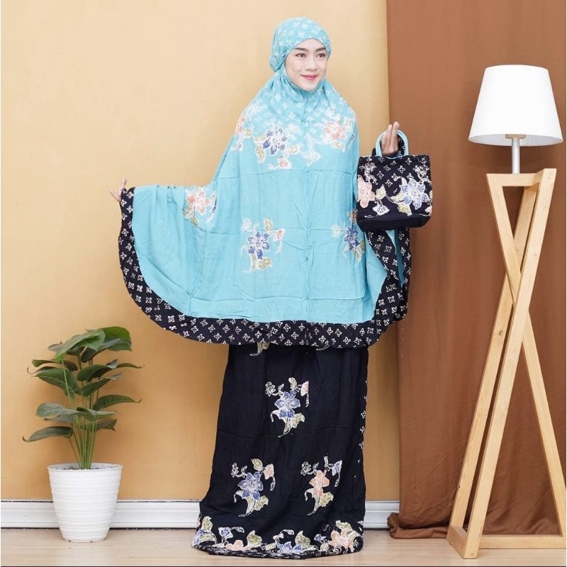 Mukena batik cap encim