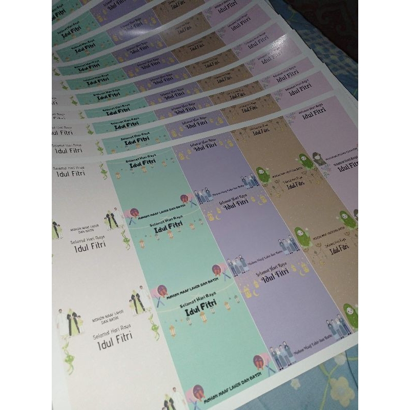 

Kartu Ucapan Angpao Lebaran