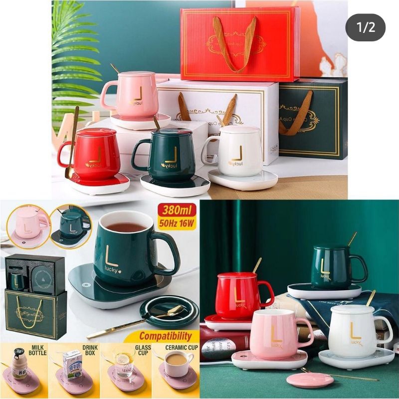 Mug Cangkir Tatakan Listrik