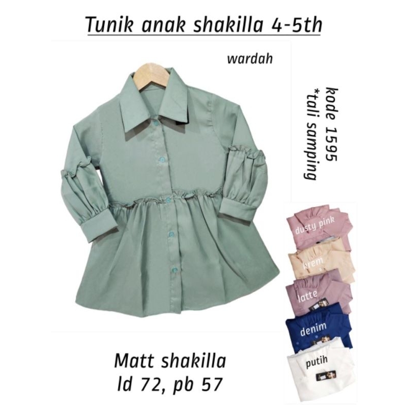 Tunik anak 4-5 tahun/kode 1595