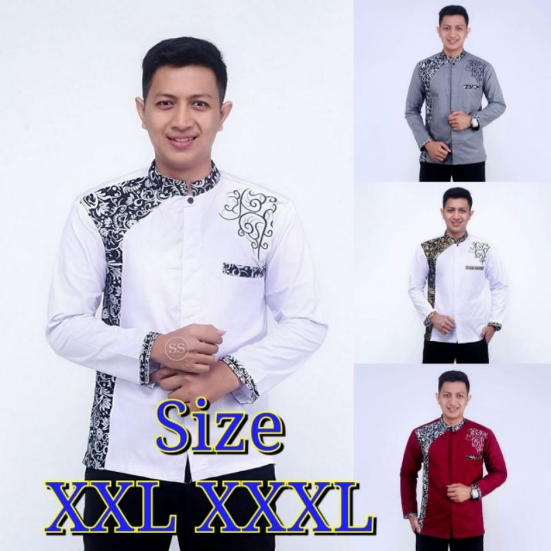 Baju Koko size Jumbo XXL XXXL