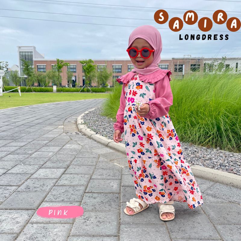 MOOSHY - SAMIRA LONGDRESS / GAMIS ANAK PEREMPUAN 1 2 3 4 5 6 tahun/ GAMIS LEBARAN ANAK PEREMPUAN / GAMIS ANAK RAYON 1 2 3 4 5 6 tahun