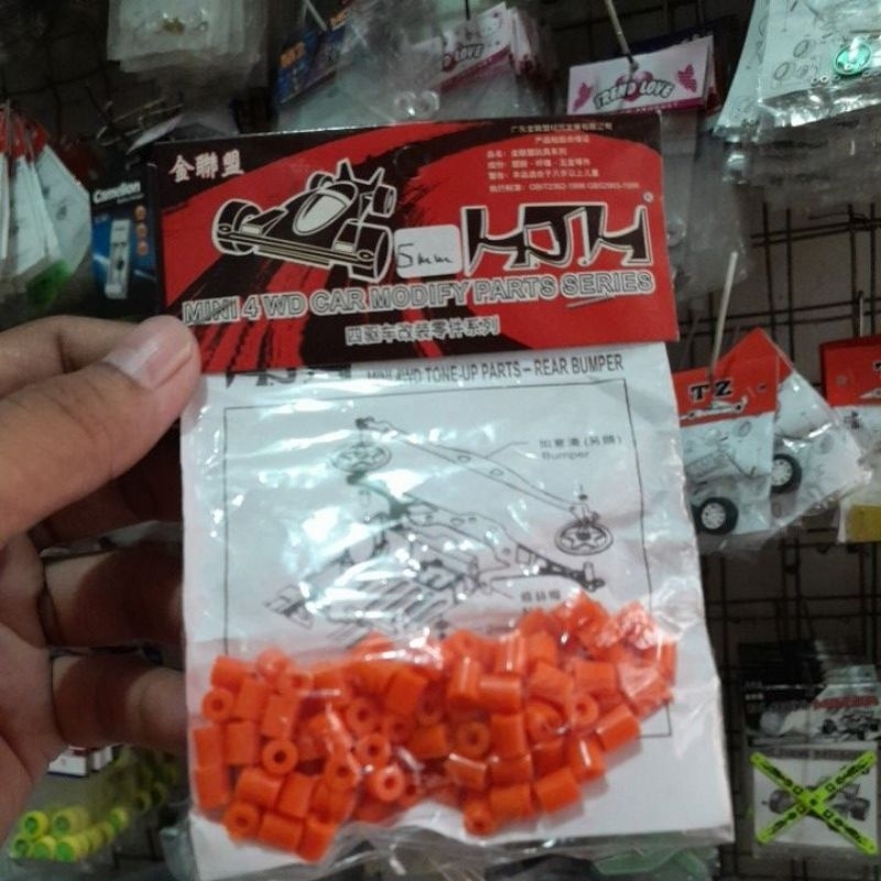 spasi plastik 5mm isi 100 pcs