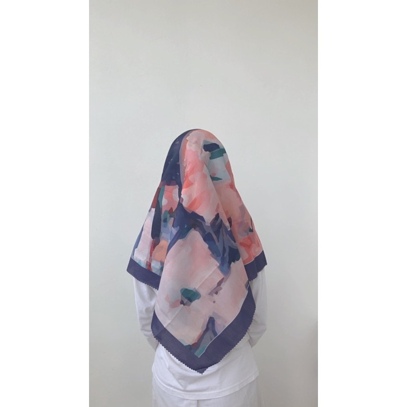 Voal Premium Merah Navy