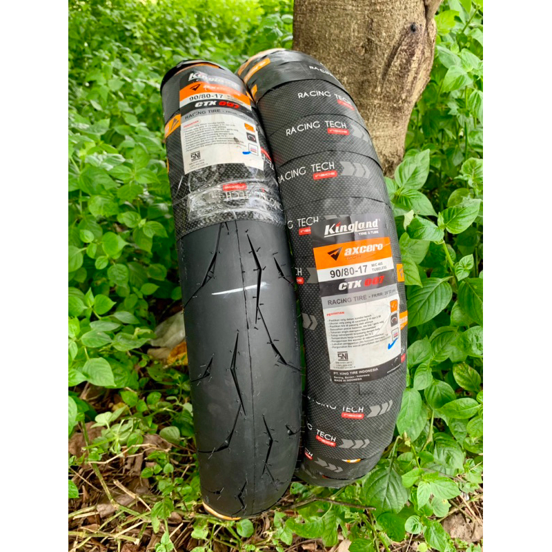 ban kingland axcero ctx007 soft compound 90/80-17 tubeless