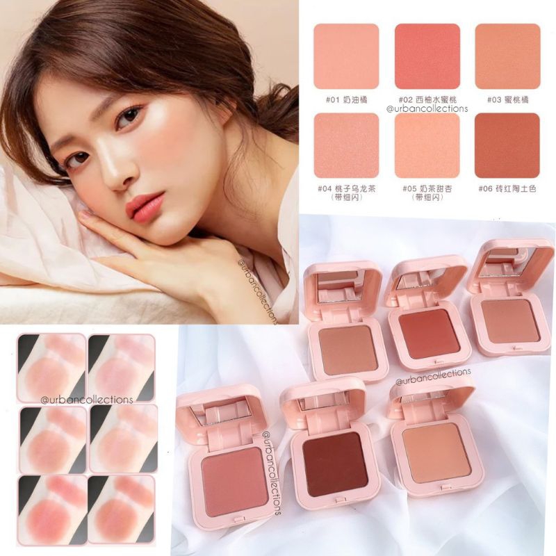 Blush On Korean Lameila Color Geometry Lameila Blush On Blusher Korean