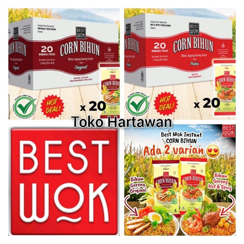 √ Best Wok Bihun Goreng Instan Karton | Dus 20pc