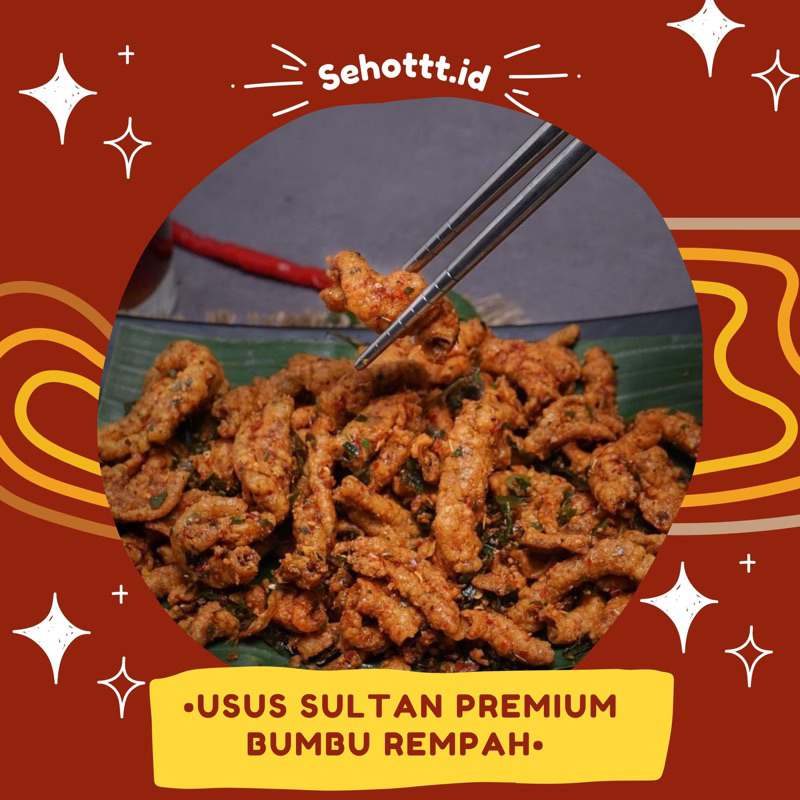 

100 GRAM USUS CRISPY CIKRUH PEDAS DAN ORI DAUN JERUK