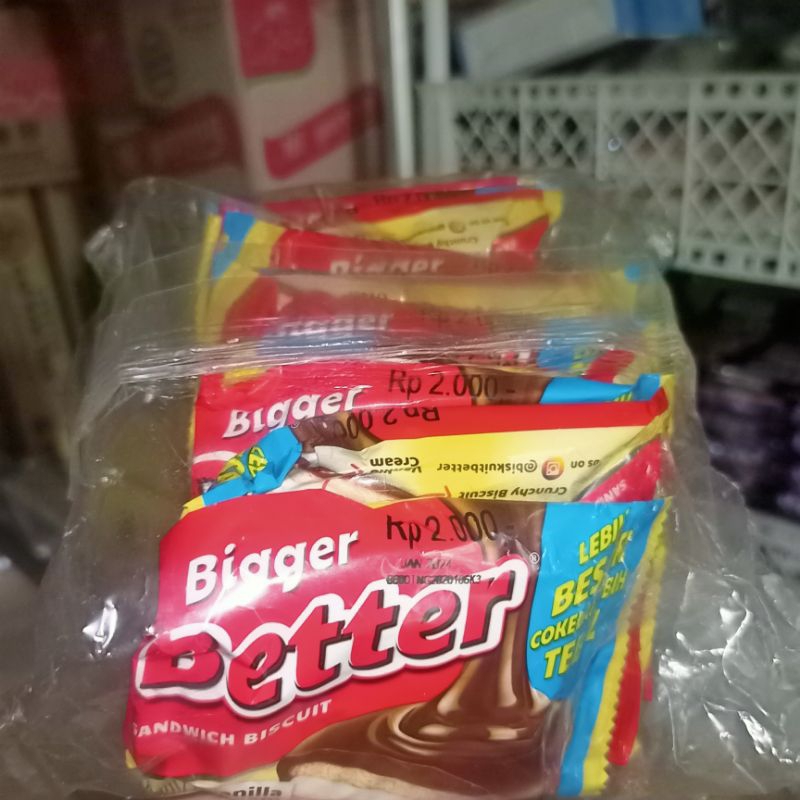 

Bigger BETTER 2000an sandwich Biskuit 1pk 10pcs lebih Besar &Tebal