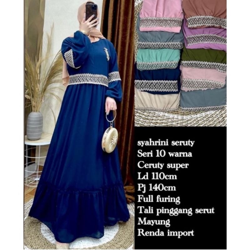 PAKAIAN MUSLIM GAMIS FASHION MUSLIM WANITA GAMIS