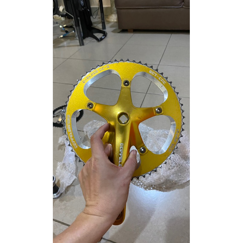 crankset doppelganger 60 gold edition