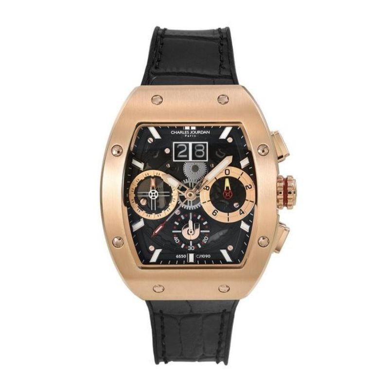 JAM TANGAN PRIA CHARLES JOURDAN CJ1090-3538C CRONOGRAPH ORIGINAL
