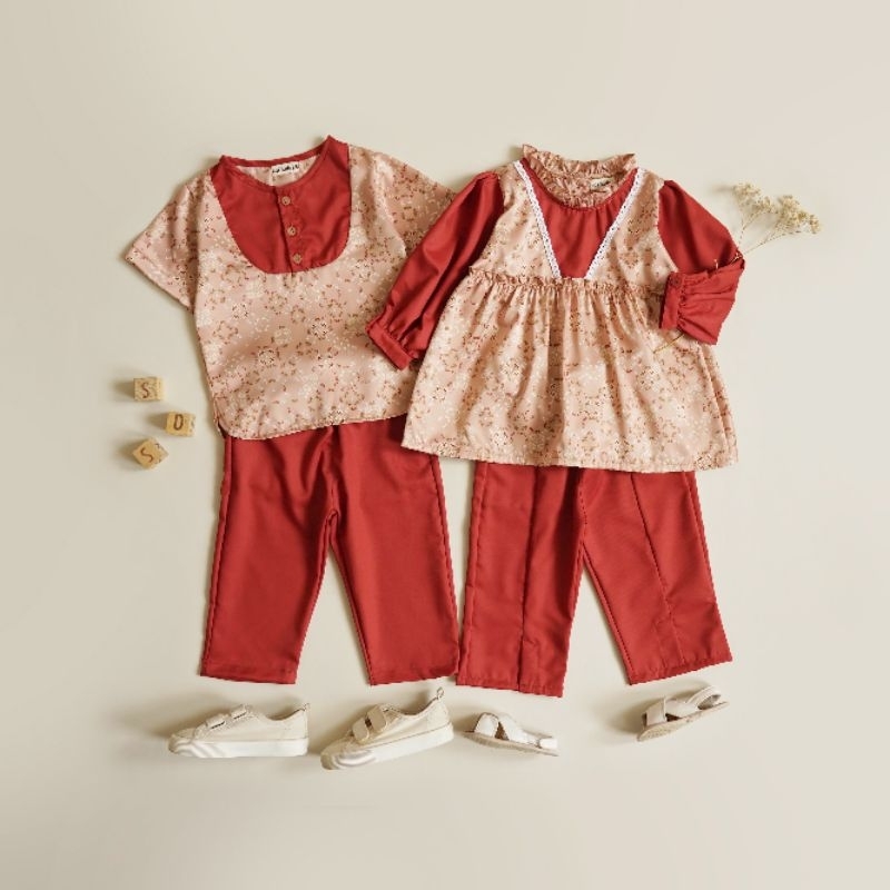 (Ready) Sahara  Sudaish set -  raya series anak - kala raya series