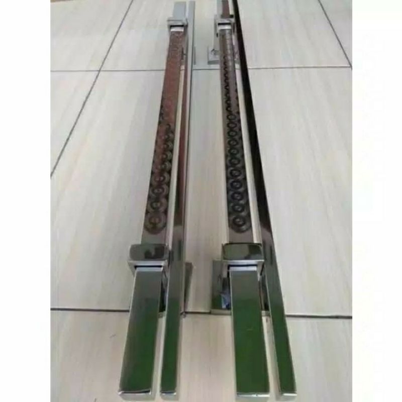 Gagang pintu Panjang TWINZ 100cm 80cm / Handle pintu rumah Stainless / Pegangan pintu rumah Mewah