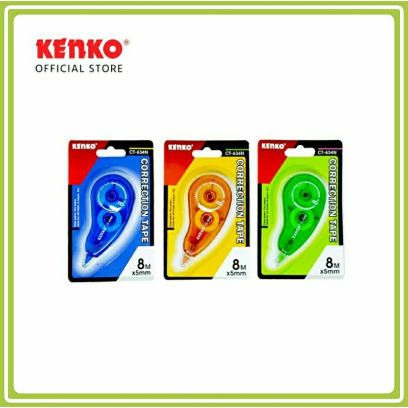 

KENKO Correction Tape CT - 634N/8mx5mm ( 1 pcs )