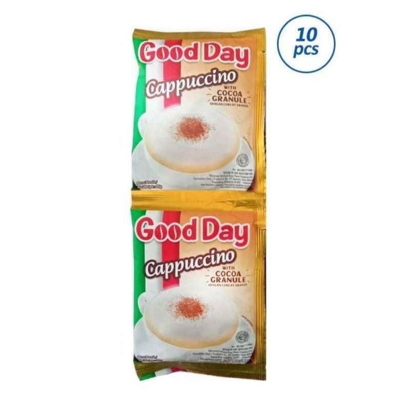 

Good Day Cappuccino ( 10 sachet x 25gr )