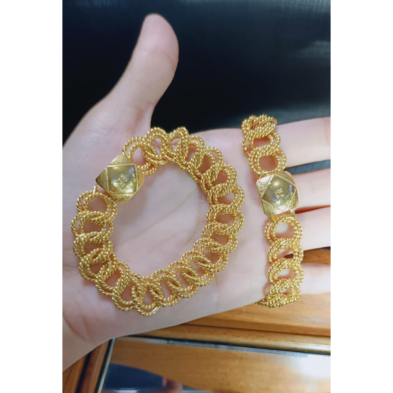 Gelang Emas 999 Fashion