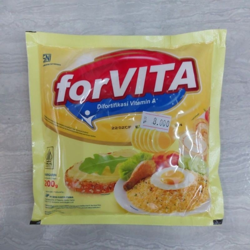 

FORVITA MARGARIN 200GRAM