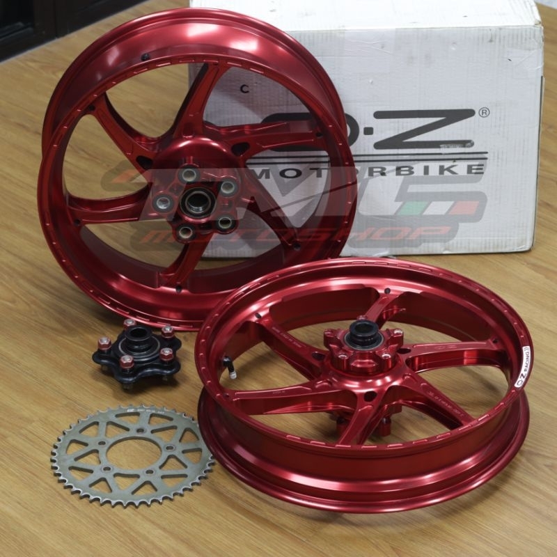 Velg OZ Racing GASS RSA ZX25R ZX25 ZX6 ZX636 ZX6R R6 R1 Z900 ZX10R CBR600 CBR1000