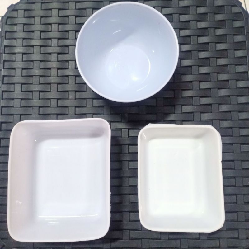 Cetakan Nasi Kotak Bento Bulat Bekal Makanan Paket 3pcs