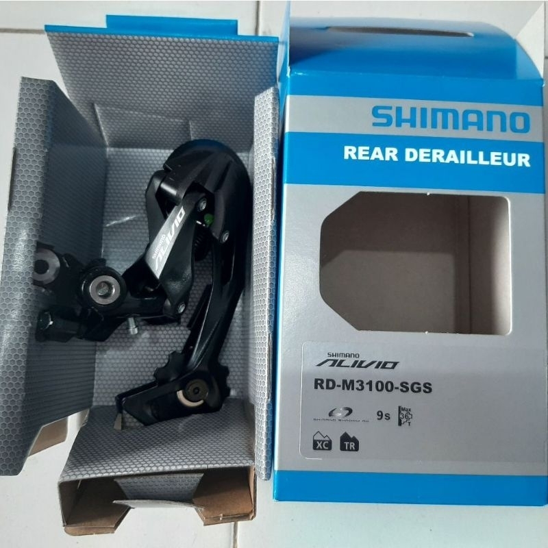 RD Shimano 9 Speed Alivio M3100 Long Cage Shadow