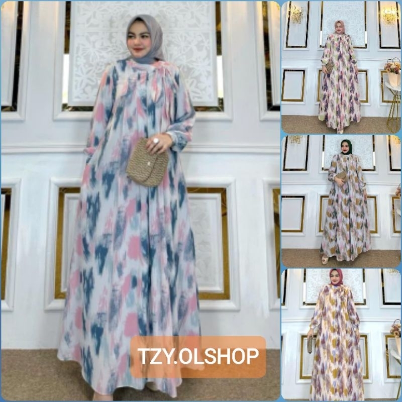 HERLIN DRESS Original By Fadiyah Sip. Doa Ibu ✓ TZY. Olshop ✓