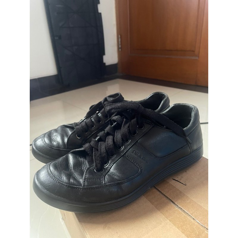 Prada Men's 4E2646 Leather Sneaker size43