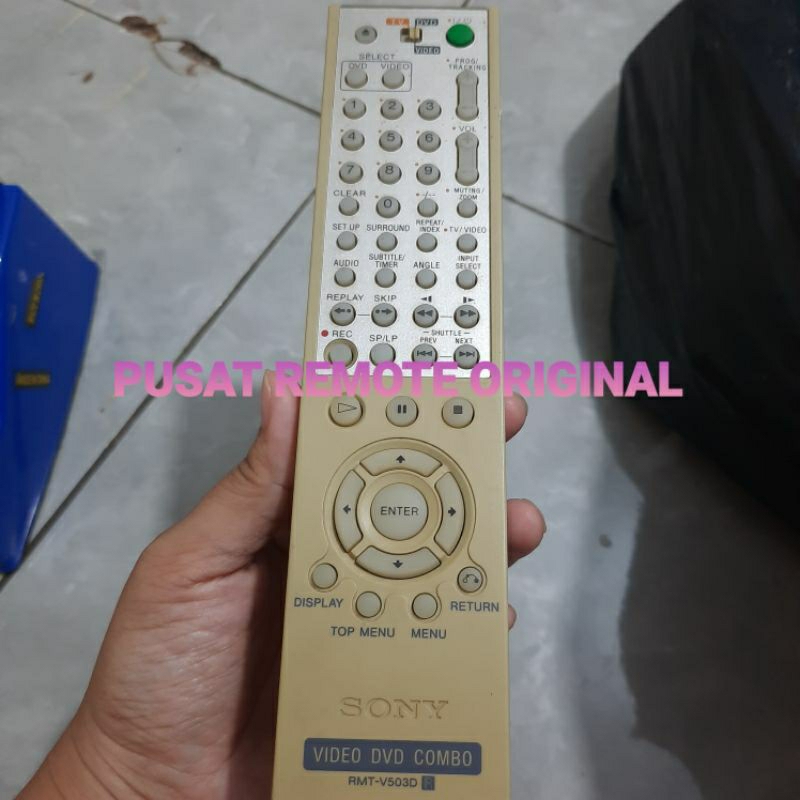 REMOTE REMOT SONY DVD COMBO RMT-V503D ORIGINAL ASLI