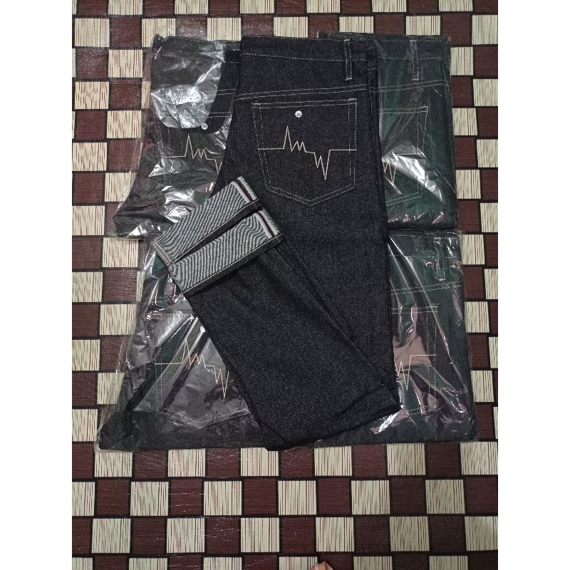 Denim Selvadge Black indigo