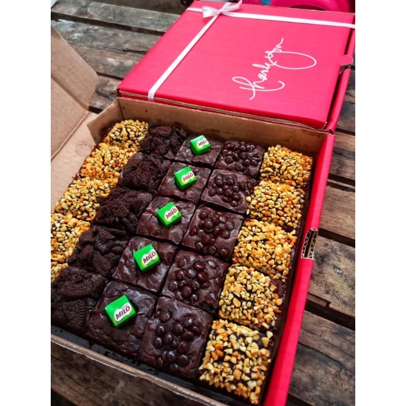 

Fudgy brownies