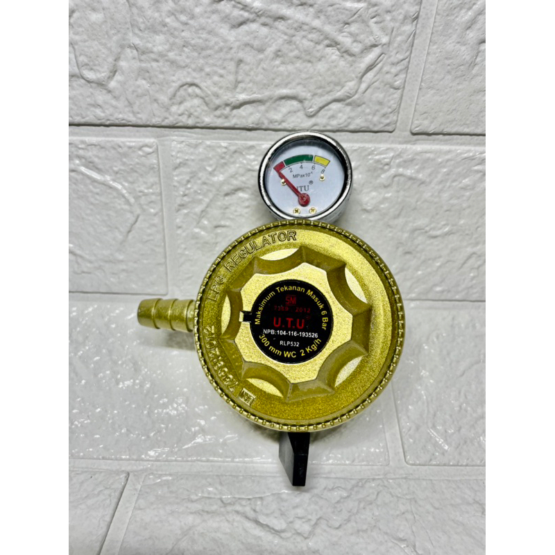 UTU Regulator Gas Low Press Kepala Gas Regulator Kompor Gas RPL-532