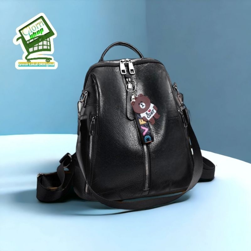 TAS MULTIFUNGSI RANSEL PROMO TAS SHOULDER PUNGGUNG BACKPACK FASHION IMPORT WANITA GROSIR BATAM MURAH