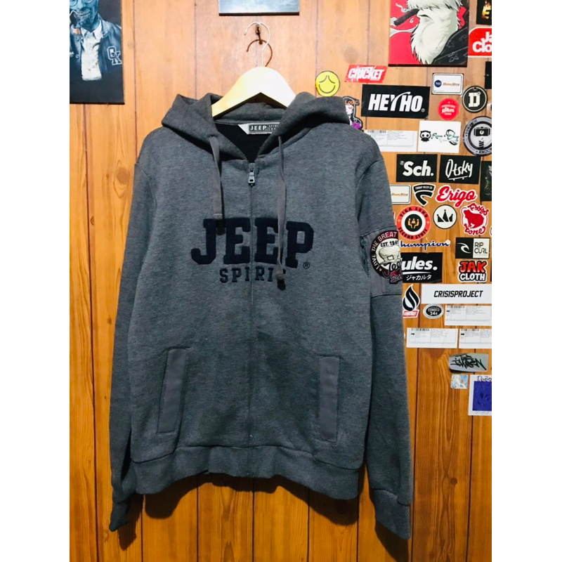 2nd second brand hoodie zipper jeep spirit